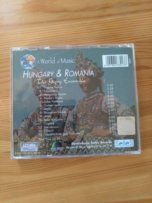 hungary & romania cd