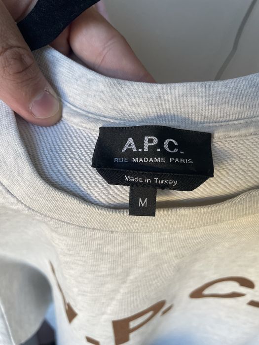 свитшот A.P.C. classic ( polo ralph lacoste