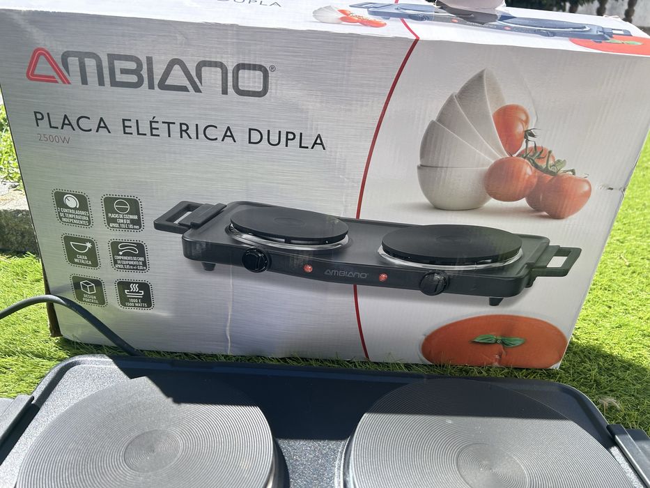 Placa de 2 bicos electrica de 2500w