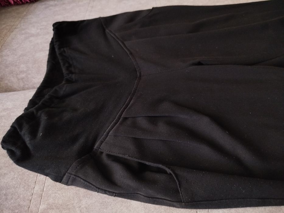 Spodnie ciążowe eleganckie szerokie r. XL
