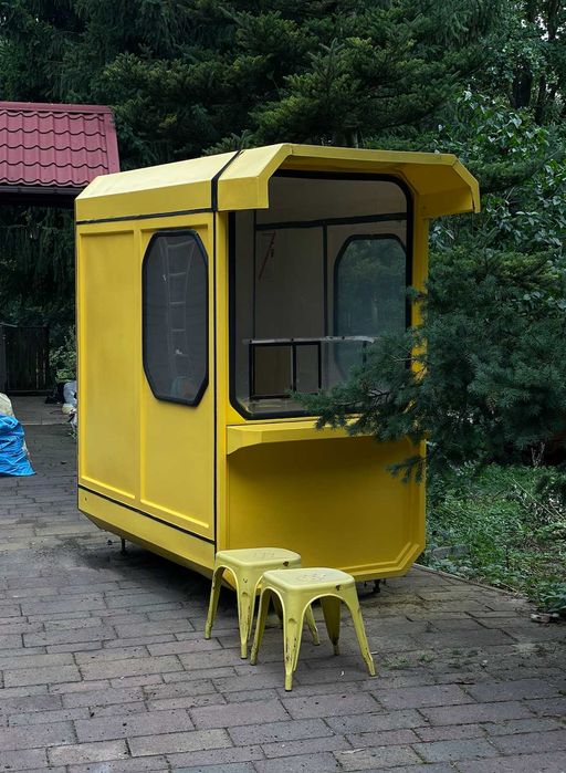 DOMEK OGRODOWY Kiosk budka foodtruck - mini kawiarnia itp design lokal użytkowy domek