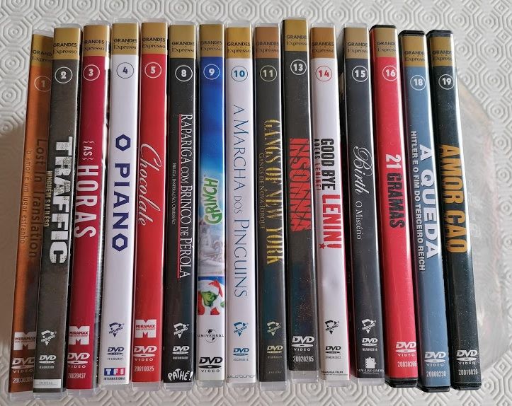 Vendo DVD's originais (vários títulos)