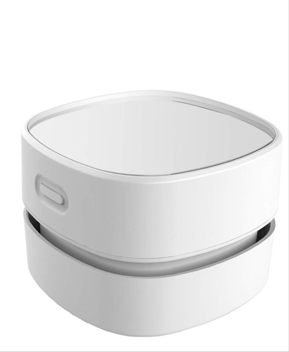 Mini Aspirador de Mesa ODISTAR Branco com Carregador Sem Fios Novo