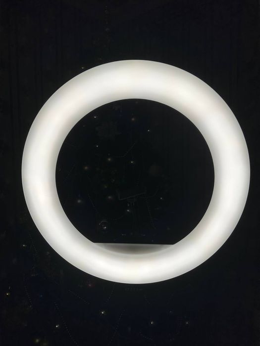 Кільцева лампа LED RL-21, 54 см, 2 USB, регулювання світла, 65W