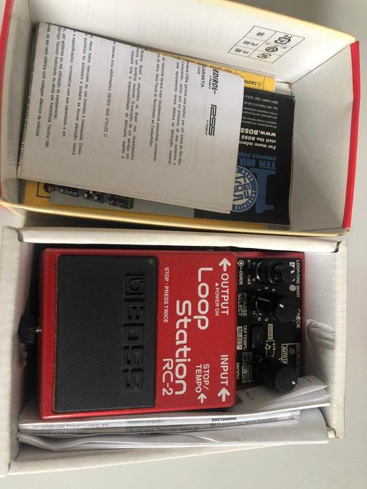 Pedal BOSS RC - 2 Loop Station (NOVO)