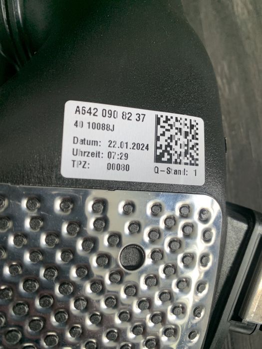 a6420908237 розходомір повітря ом642 до рестайл патрубок турбiни чайка