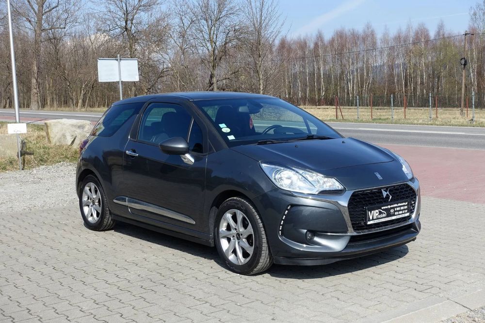 DS Automobiles DS 3 1.6HDI 100KM LED Navi Niski przebieg Zero korozji Super stan