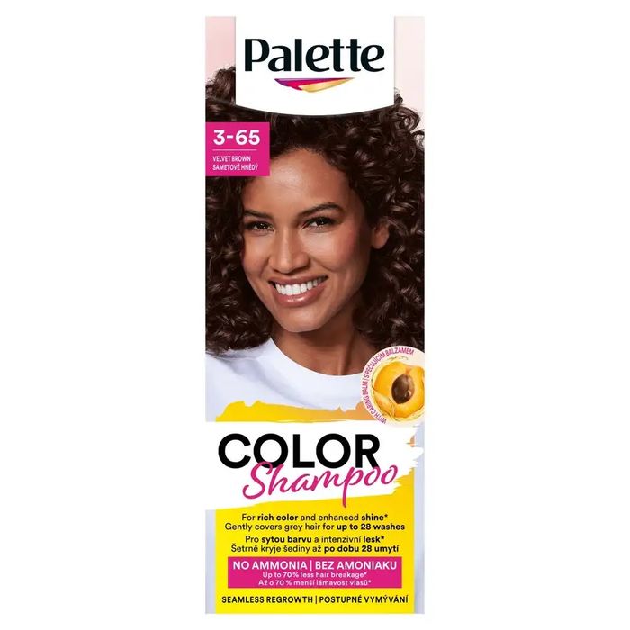 Palette Color Shampoo szampon koloryzujący do włosów 3-65 Velvet Brown