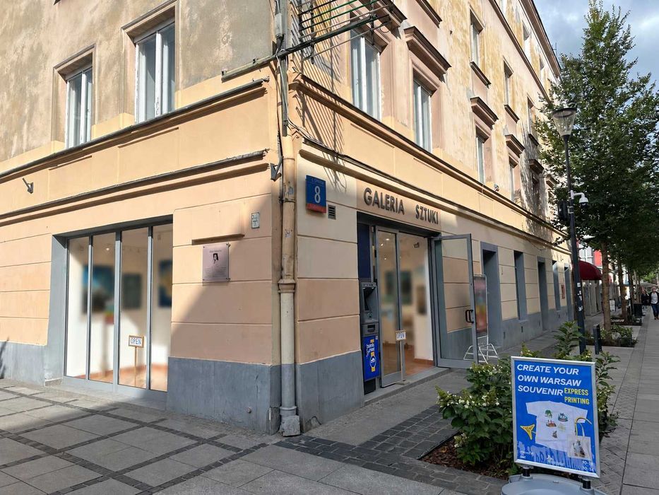 Powierzchnia eventowa / witryna ulica Chmielna 8 na doby