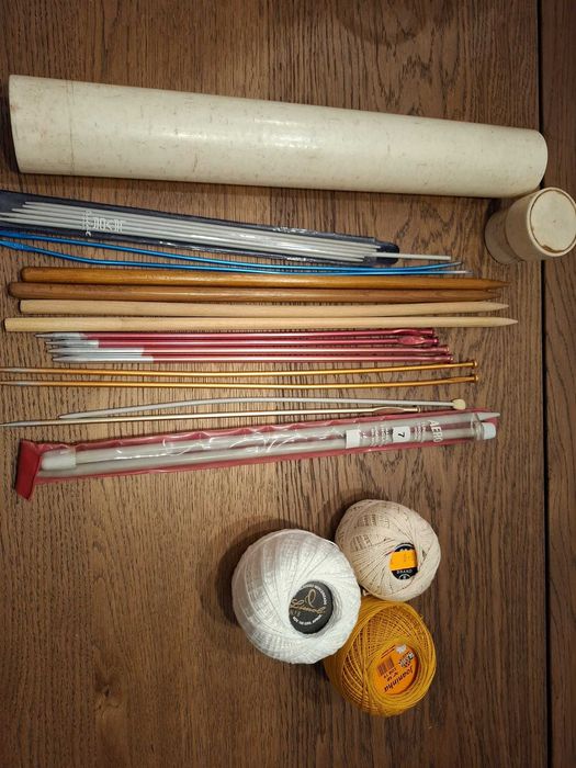 Agulhas Tricô e Crochet