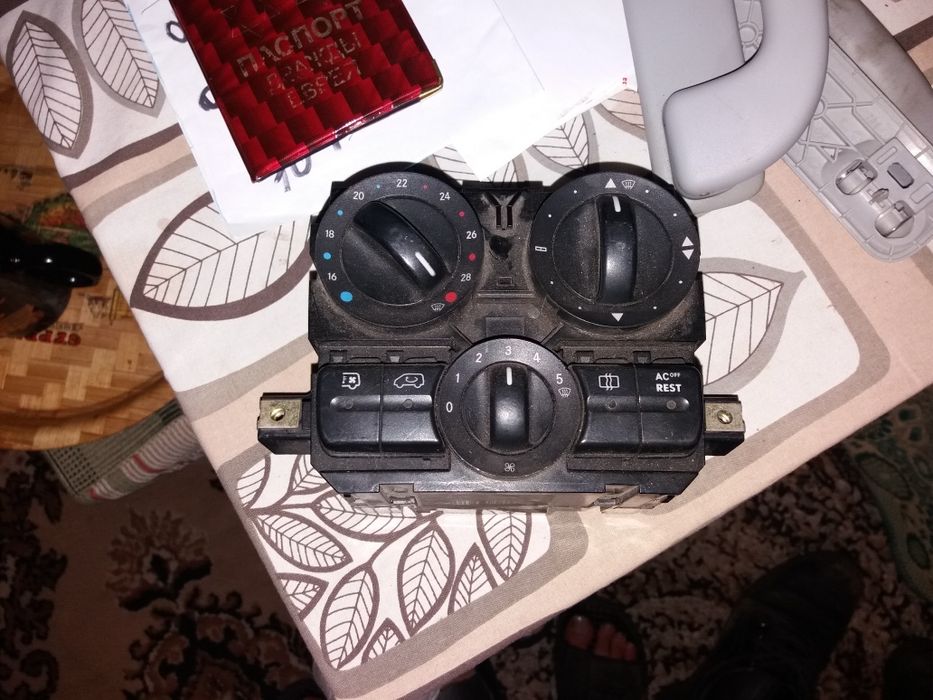 Климат кондиционер печка вито виано 639