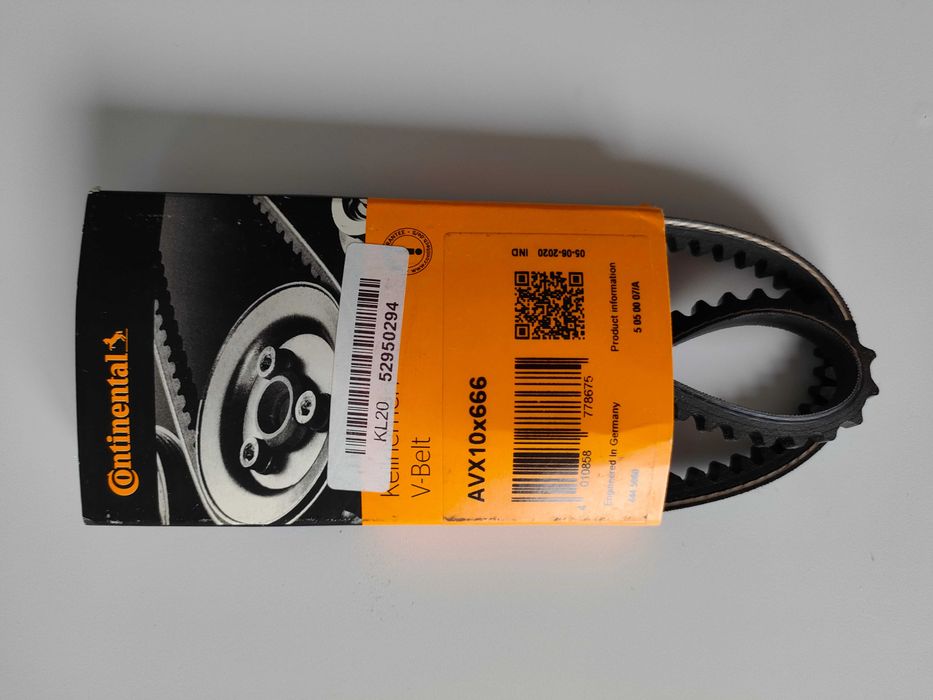Ремень Continental AVX 10 x 666 CONTITECH V-Belt