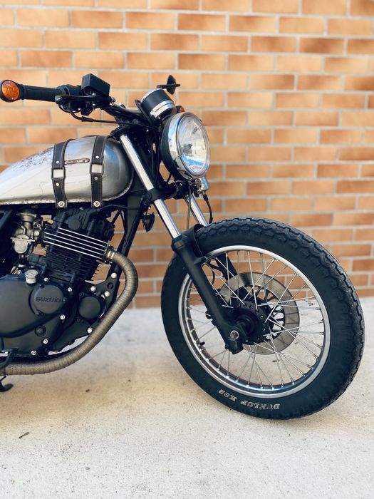 Suzuki GN  250 **cafe racer** (troco por scooter acima dos 125cc)