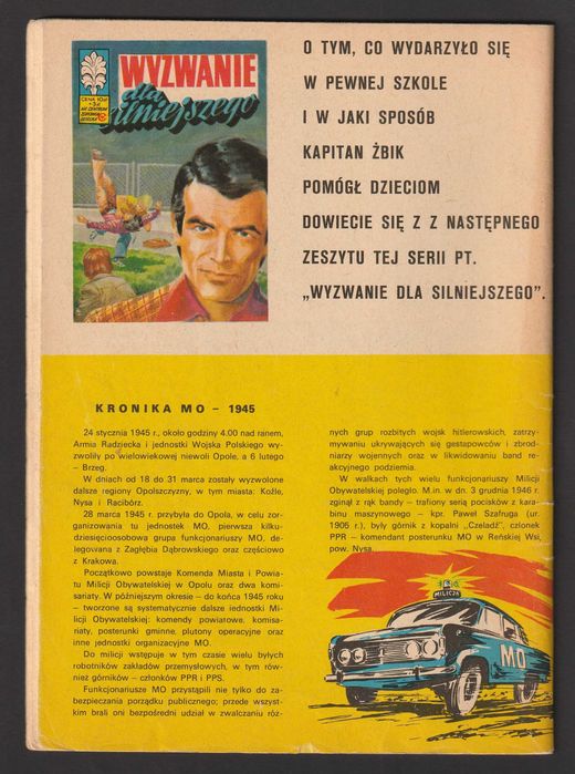 Kapitan Żbik - SP-139-WA zaginął ! - 1978 - Jerzy Wróblewski - W. Krupka