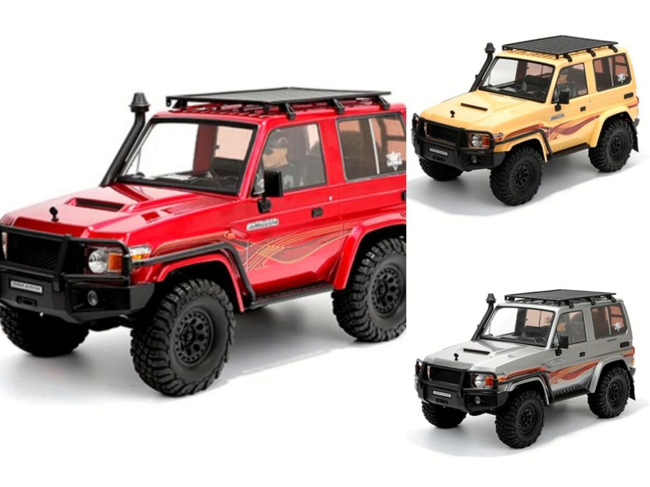 Jipe RGT Rock Crawler Intruder RGT 86020 Toyota LC71 1:10 waterproof
