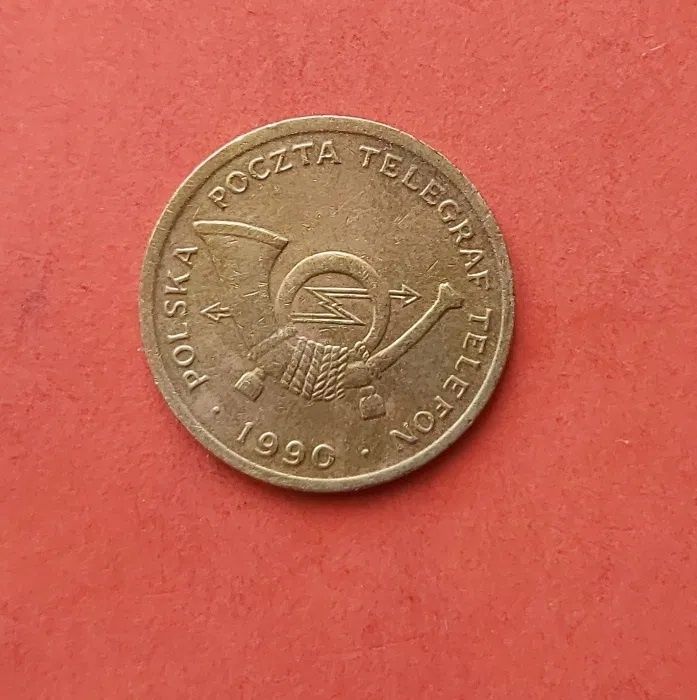 Żeton A - Polska Poczta Telegraf Telefon z 1990r Konin • OLX.pl