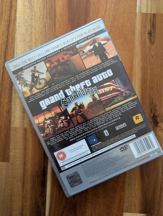 Grand Theft Auto San Andreas GTA PS2 Angielska Wersja PlayStation 2