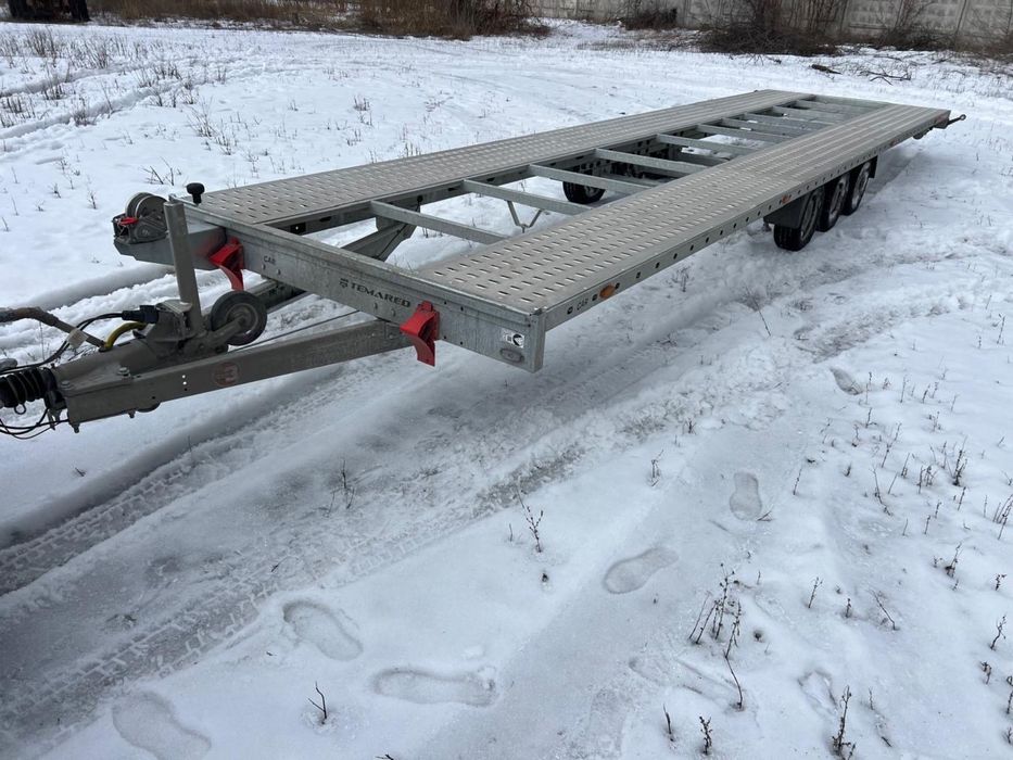 Аренда нового трьохосного лавета,2026 року ,на два авто або мікроавтоб