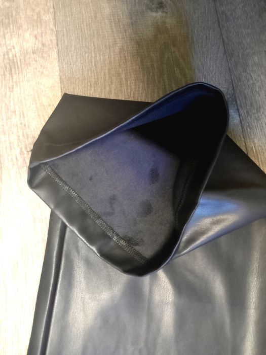 Штани шкіряні утеплені