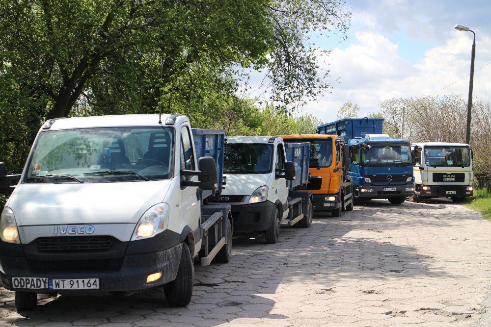 Wywóz gruzu Warszawa i okolice, kontener na śmieci. Szybko i solidni