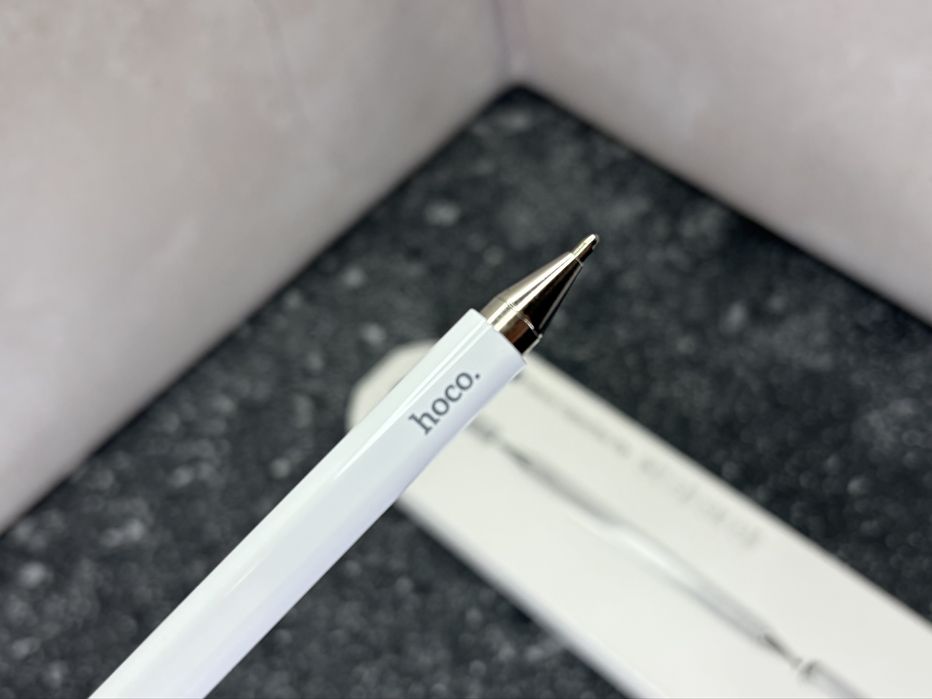 Стилус HOCO GM111 Білий Pencil 3в1 для смартфонів та планшетів Apple
