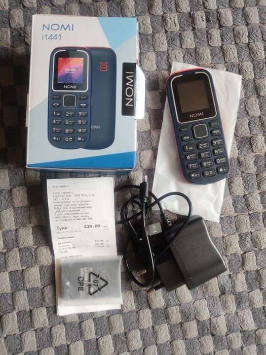 Мобільний телефон Nomi i1441 Blue 2sim+ micro SD