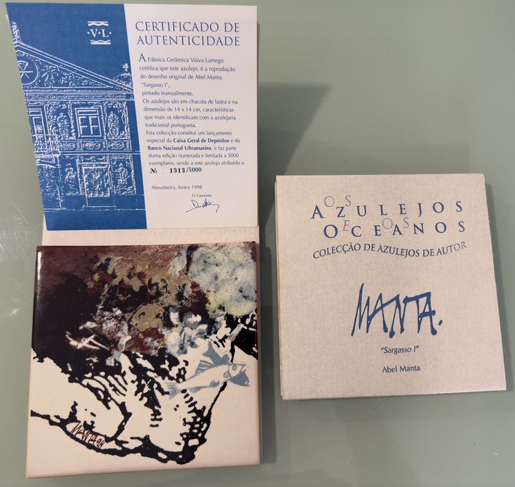 Azulejos Abel Manta - Sargasso II