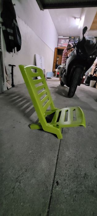 Cadeira plástica praia