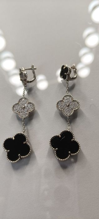 Kolczyki długie Van Cleef