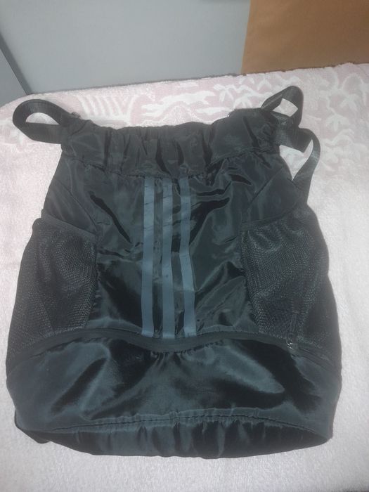 Plecak Sportowy Torba Worek na Siłownię czarny.