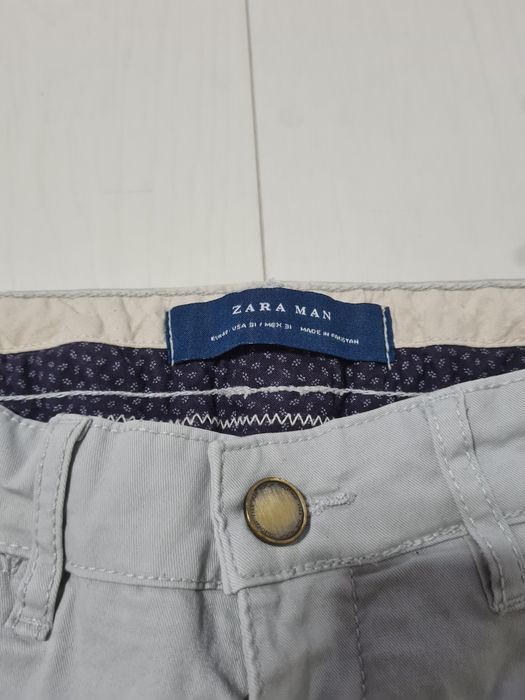 Spodnie meskie Zara Men szare