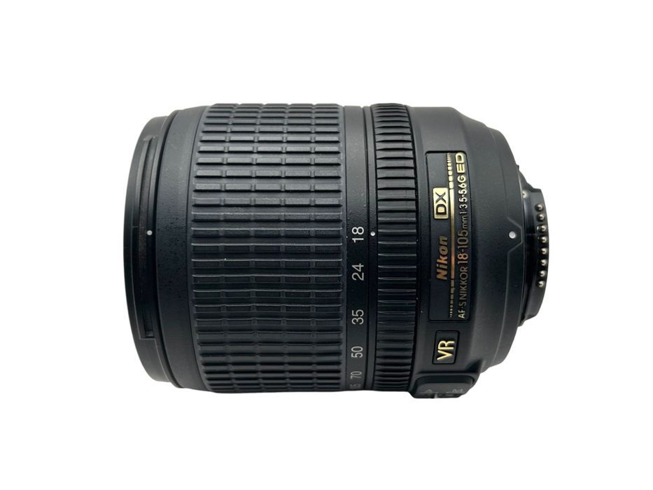 Obiektyw Nikkor AF-S 18-105/3.5-5.6 G ED DX VR | SN 33794802 | Super ostry |Dekle|
