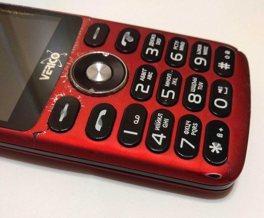 Мобильный телефон Verico Style S283 Red Читаем описание!