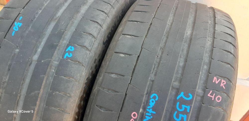 Opony Letnie 255/40/19.CONTINENTAL.Rok 2022.Adres-ZALESIANY 33 A.