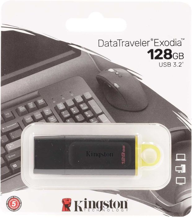 Pen USB 3.2 Kingston DataTraveler Exodia Drive DTX 128 GB [10 units]64283955809283121