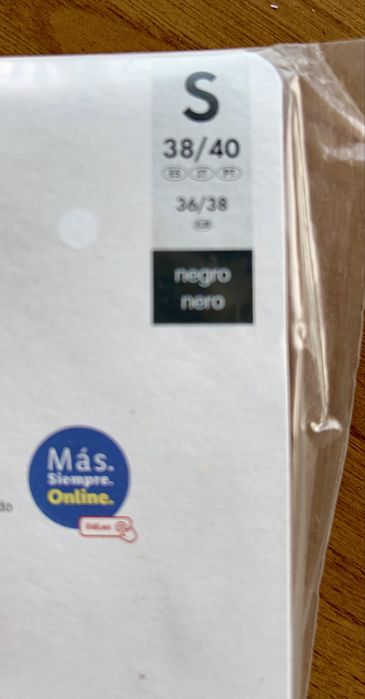 Collants pretos de descanso