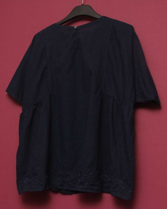 Uniqlo рр S блуза вышиванка свободного кроя