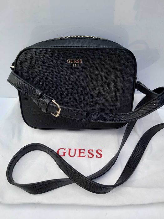 Torebka listonoszka GUESS klasyczna koktajlowa HIT