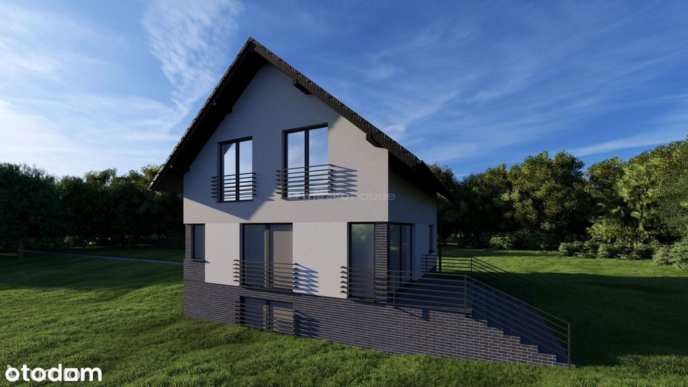 Dom pasywny z użytkową piwnicą w Jaworznie