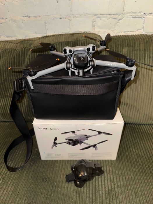 DJI Mini 5 Pro Fly More Combo plus with RC-2 Remote Controller, дрон