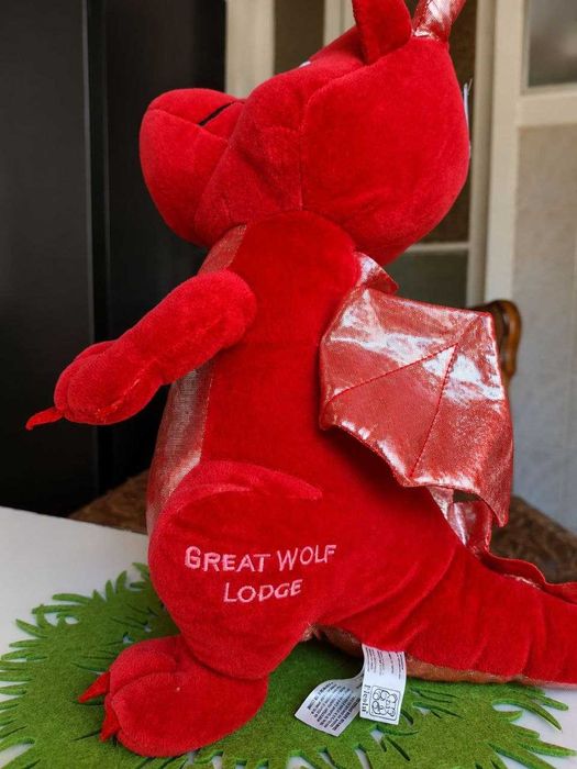 М'яка іграшка дракон Fiesta Great Wolf Lodge 16" колекційний США