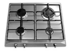 Tampas e queimadores de placa gas TEKA-Modelo: EM/60 4G AI AL TR FUND