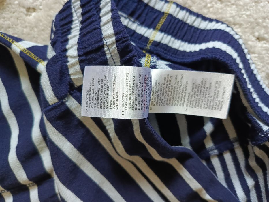 granatowa bluza w paski 100% bawełna oversize White Stuff rozmiar 44