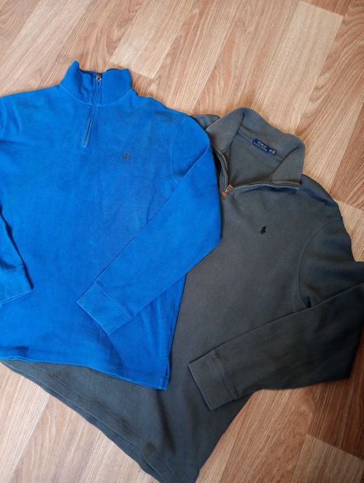 Polo Ralph Lauren size XL i XXL, 1/3 zip світшоти кофти