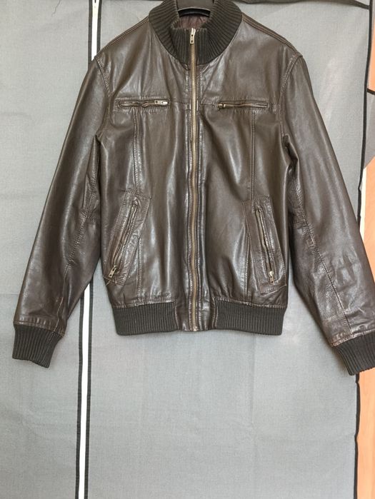 Куртка шкіряна Jack & Jones розмір xl в ідеальному стані