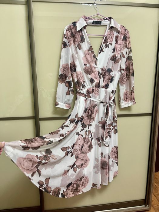 Шикарне плаття шифон 44-46