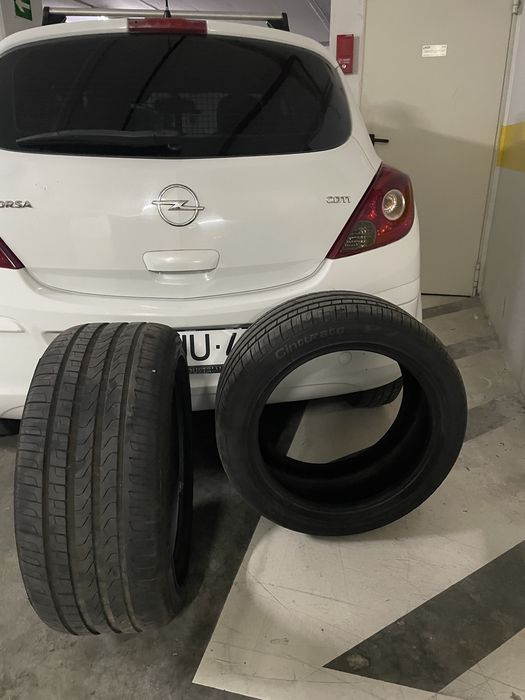 Pneus Pirelli P7 275/ 40 R18 Run Flat, como novos ( 3000 kms)