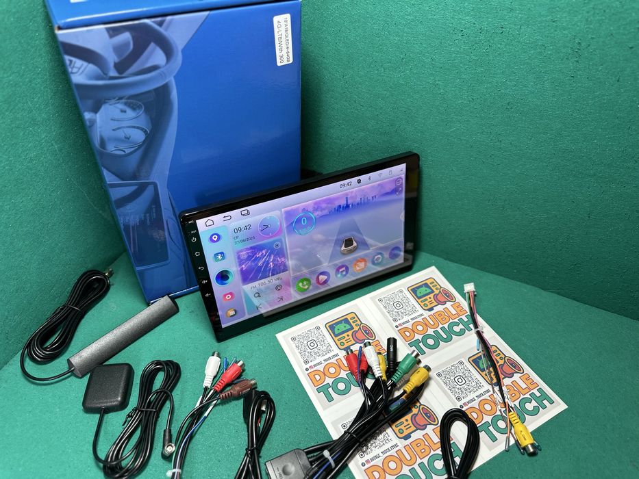 Android магнитола A18 4/64, 8ядер система 360, 9/10дюймів, 4G, CarPlay