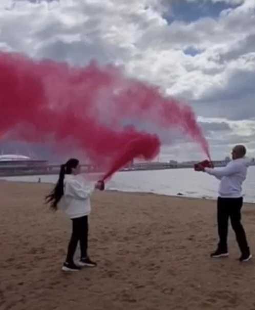 Білий Балон 1-3 кг. для Gender Party, ОПТ балон с холи для гендер пати