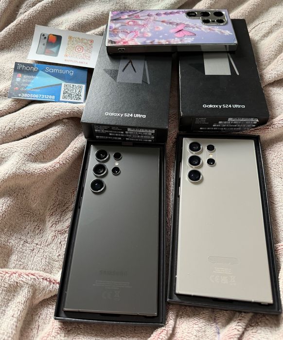 Samsung Galaxy S24 Ultra 12/256GB S928B/DS TRADEIN Самсунг 24 ультра Повний комплект 2сімки всі мови відмінний
